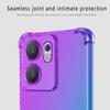 Gradient Airbag TPU Case for OPPO Reno 14 Pro 14F 13F 13FS 5G Reno14 Reno13 F FS Protective Shockproof Cover Fundas Coque Capa