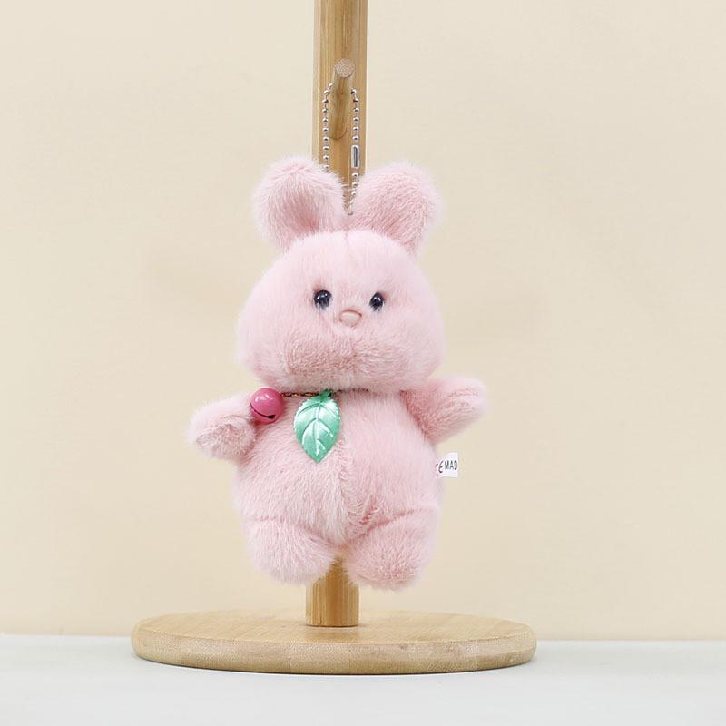 Charming Cartoon Animal Plush Keychain Tiger Monkey Duck Panda Cozy Toy