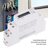 1P LCD Digital Display Single Phase Din Rail Electricity Power Consumption Energy Meter