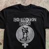 Castration Squad Punk Rock T Shirt Vintage Grunge Feminist Vintage Top For Everyday Wear Casual Homme Soft Streetwear