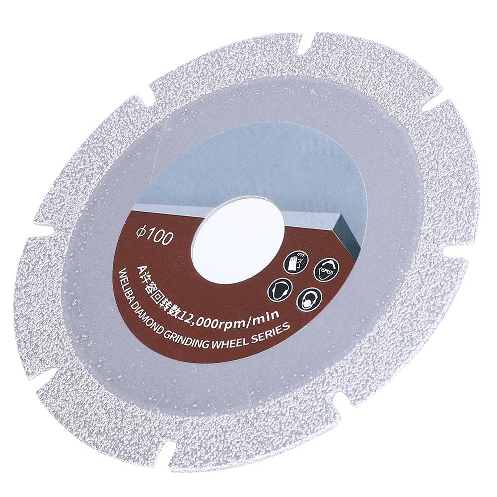 

100 мм 60 Меш Алмазный Пильный Диск Режущий Шлифовальный Круг Диск для Керамической Плитки Мрамора Камня