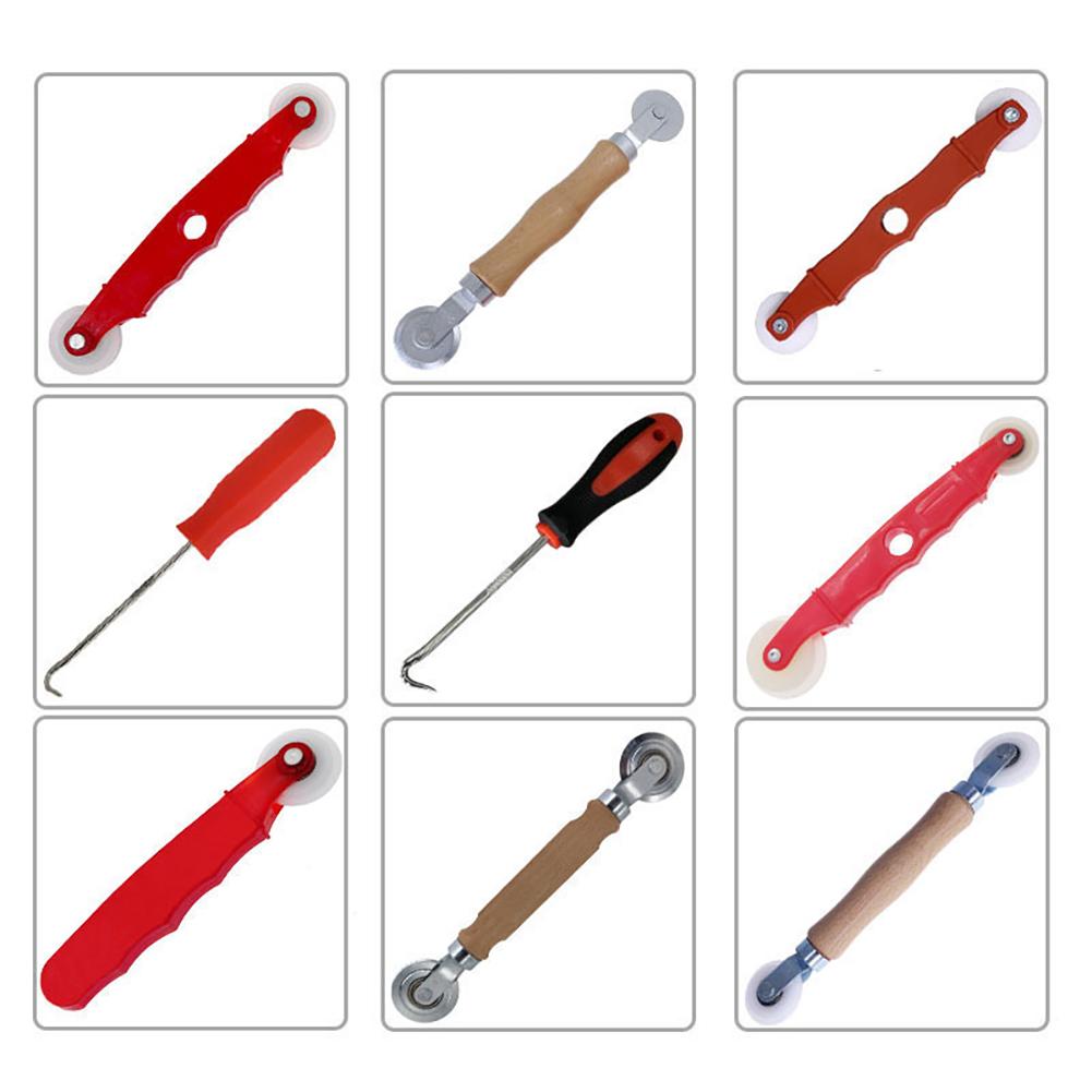 Screen Tool Screen Tool Roller Solid Wood Ergonomic Handle Double Carbon Steel