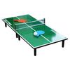 Mini Table Tennis Home Includes and Set, Wooden, Use, Children's, Rackets, Balls, Table, Net.