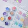 No-Wash High Saturation Gradient Gel Polish for Thick Color Painting & Powder Printing
