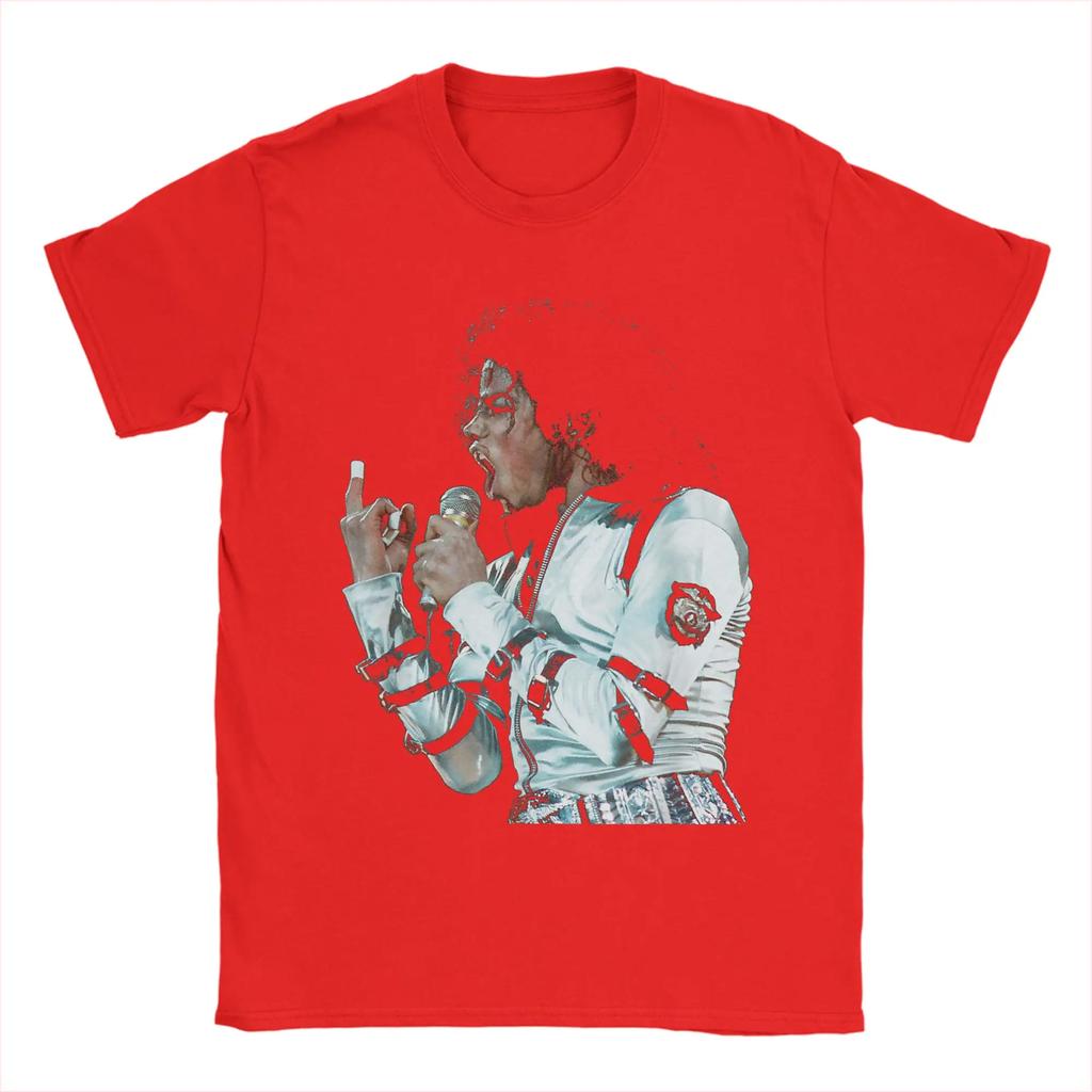 Streetwear T-Shirt Beach Michael Jackson Live Bad Tour Wembley 1988 T-Shirts 100 Cotton Tshirt for Man Y2K Short Sleeve Top Tees