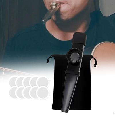 Kazoo ,Harmonica Party Favors with Flannel Bag, Kids Toy ,Mouth Flute Musical Instruments for All