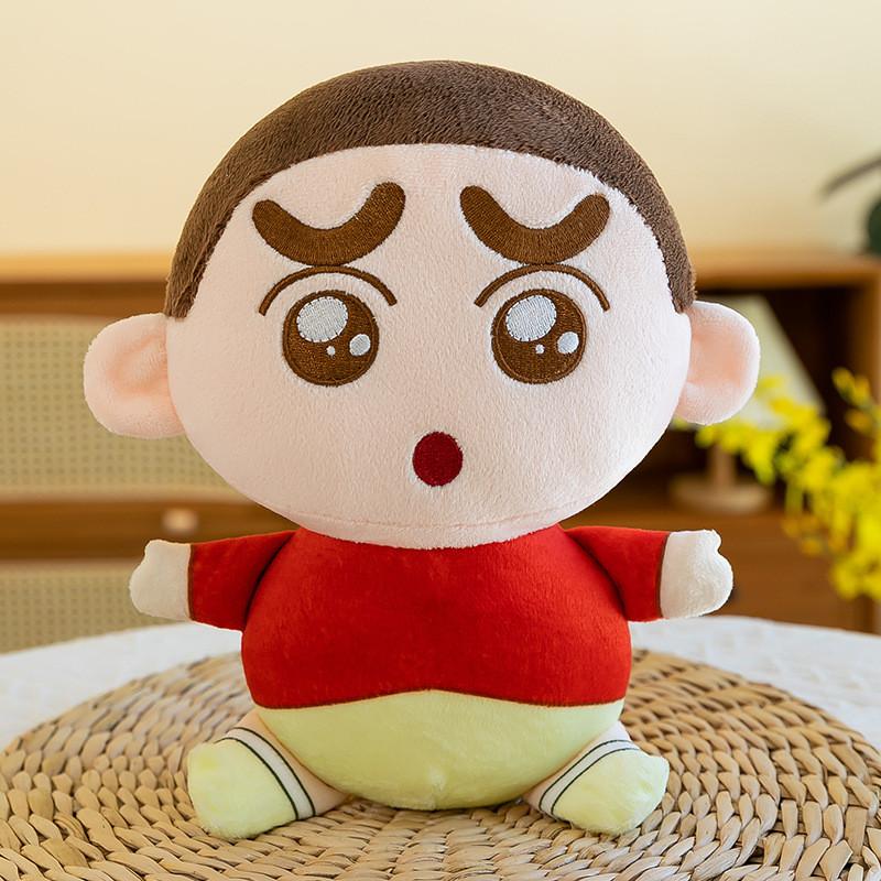 Almofada de Pelúcia Adorável de Desenho Animado de Menino Para Presente de Aniversário de Crianças Brinquedo Macio de Pelúcia