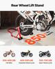 Motorcycle Stand Lift 850 Lbs Rear Spoolift Paddock Swingarm Arm Red