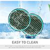 2PCS Car Cup Holder Coaster, Luminous Carbon Fiber Cup Coaster, Waterproof Non-Slip Embedded Coasters, 2.83" Ert Water Bottle Holder Pads, Car