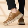 Thick Soled Casual Men's Board Shoes Minimalist Luxury Retro Style Daily Versatile Outdoor Youth High Quality Comfortable Shoes
