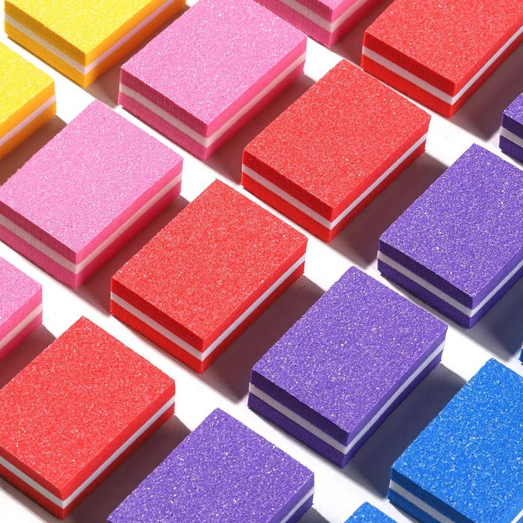 22 Pcs/Set Nail Buffer Blocks Practical Nail Sanding Blocks Manicure Tool Nail File Sanding Blocks Nail Supplies