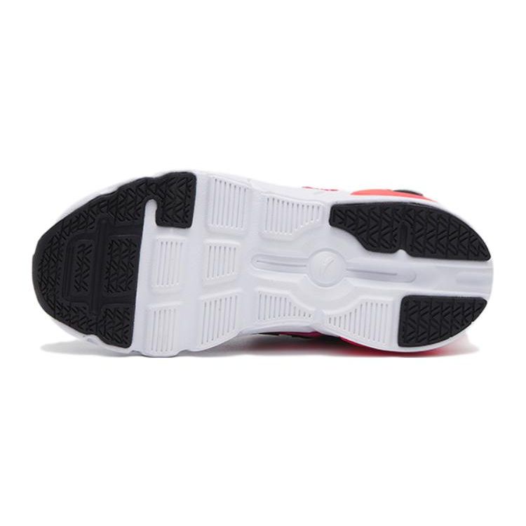 Anta Comfortable Versatile Wear-Resistant Breathable Low-Top Kids Running Shoes Kids sneaker Black Red 312319914-1