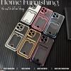 Soft Plating Card Holder Bag Case For iPhone 16 15 14 13 12 mini 11 Pro X XR Xs Max 7 8 Plus 16e Shockproof Transparent Cover