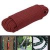 9 Core Paracord Rescue Tying Tent Lanyard Camping Rope for Outdoor Bracelet Weaving20M Red