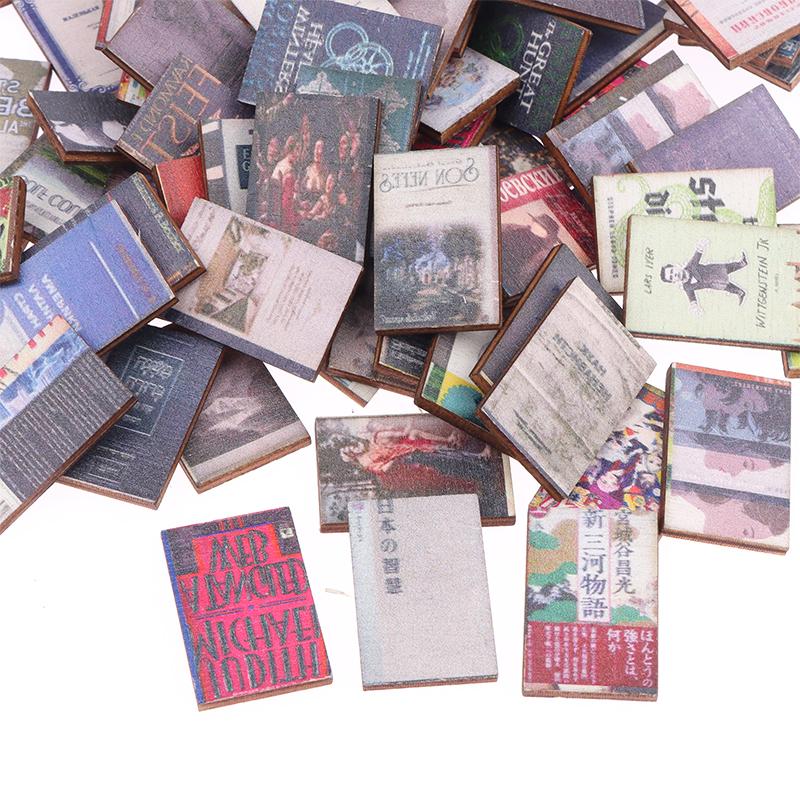 Creative Anti-Anxiety Bookshelf Miniature Book Match Boxes Gift Shake Away Your Anxiety Doll House Decoration Gifts