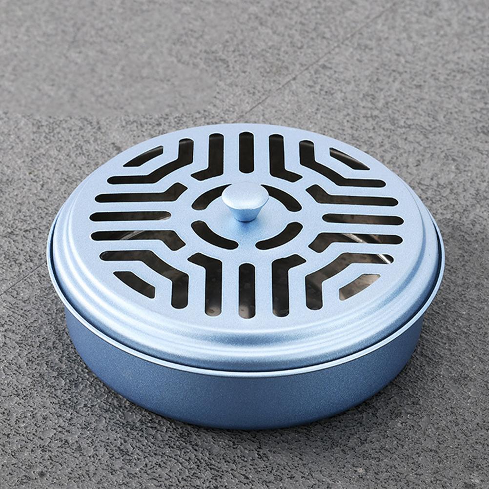 Portable Mosquito Coil Tray Holder Home Insect Repellent Anti-Fire Sandalwood Incense Burner Anti-Mosquito Supplies