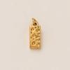 18K Gold Plated Stainless Steel Adjustable Chain with Fruit Pendant for DIY Jewelry