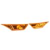 1 Pair LED Side Marker Turn Signals Cover 34300 TE H01 Anti Scratch Left Right Side Marker Lamp Housing Amber