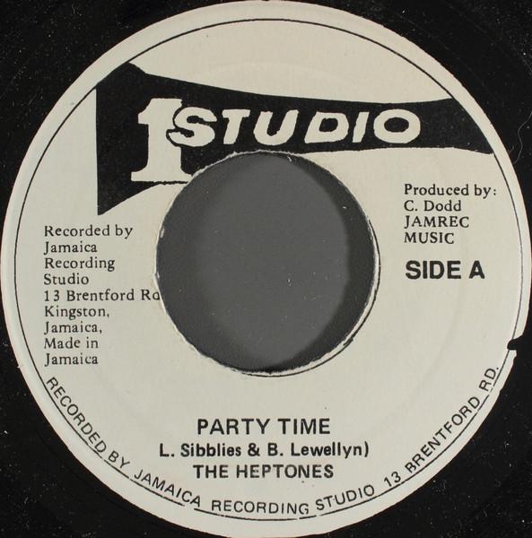 

7inch Record HEPTONES / SOUND DIMENSION - Party Time / Party Version SO0106 Studio One Jamaica Reggae, Ska & Dub Used