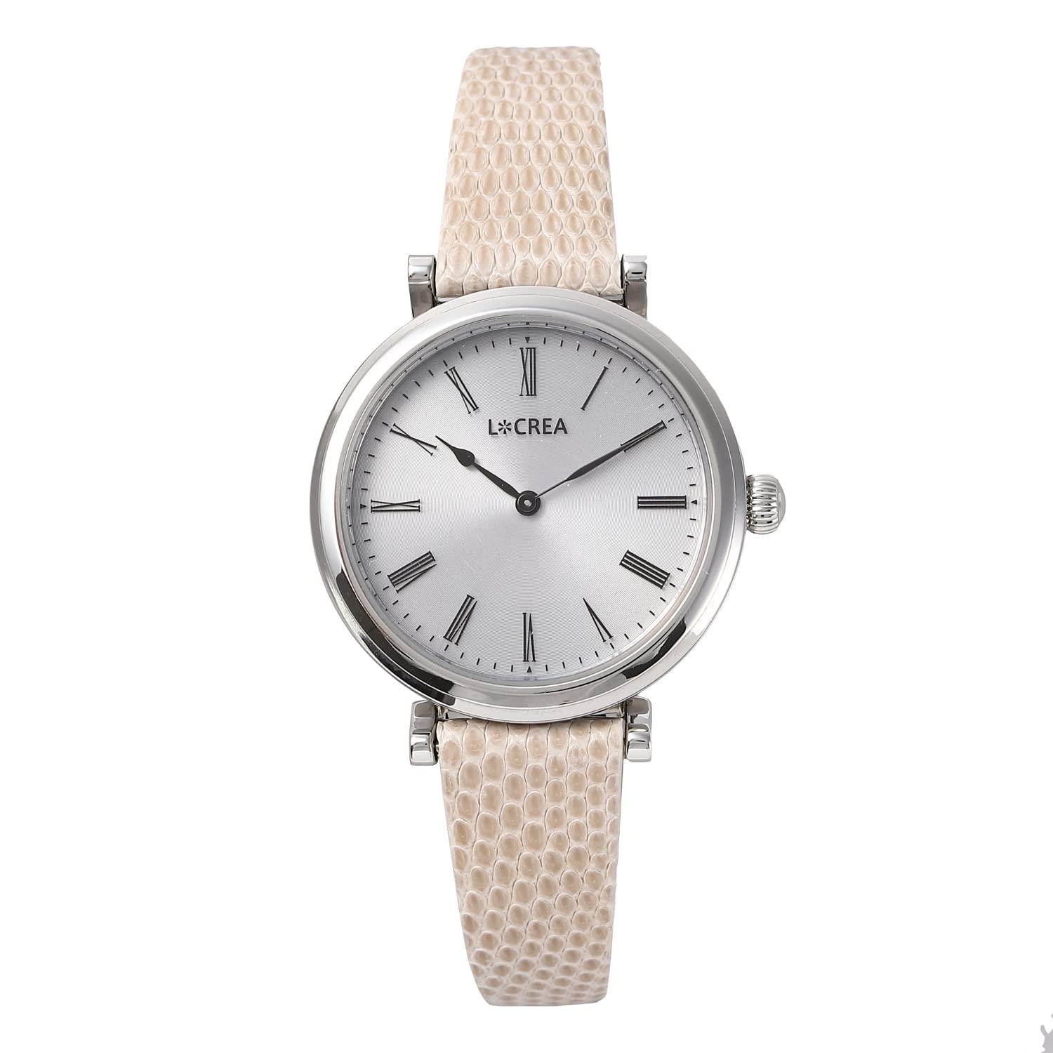 

Женские солнечные часы LeClair из натуральной кожи ящерицы, Япония [LCREA] LC2102-SS (ASSIETTE Серебро, Ремень/LC2102-SSRBE)