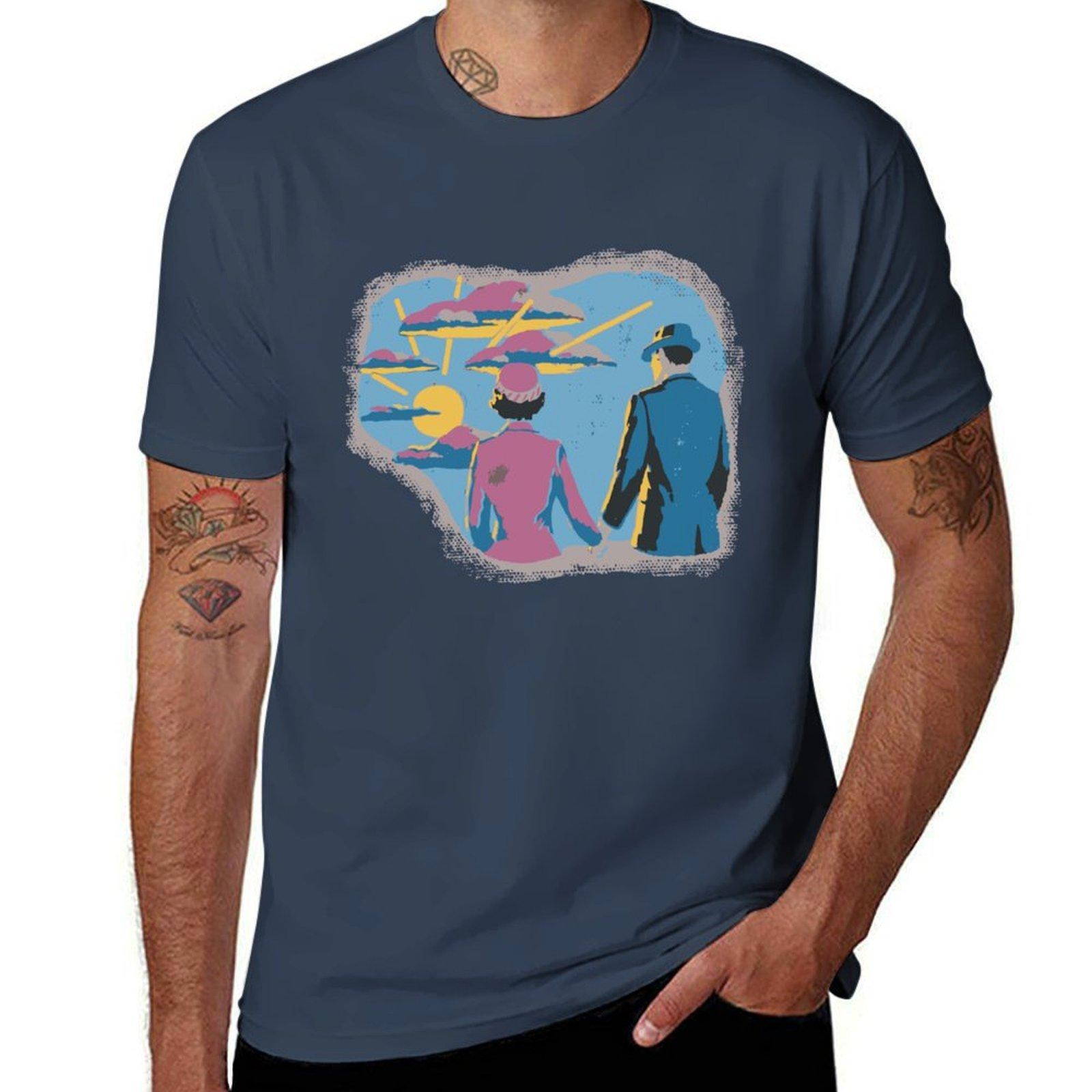 Handbook for the Recently Deceased TShirt Minimal Art Print TShirt S