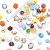 17x12mm Kristallglaspärlor Japansk Flickas Kjolens Fåll Lösa Avståndspärlor för Smyckestillverkning DIY Armband Halsband