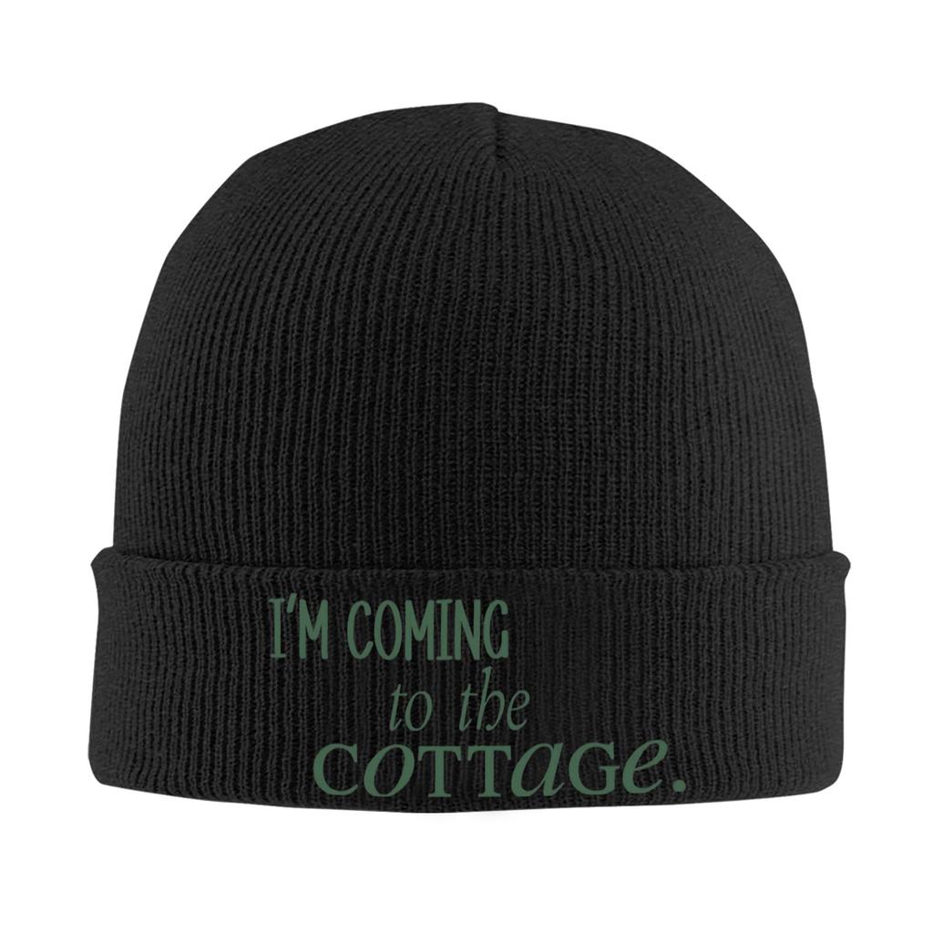 I'm Coming To the Cottage Heated Rivalry Knitted Caps Women's Unisex's Beanie Winter Hats Acrylic Warm Melon Cap