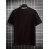 European sizes Men's Retro Cassette Print T-Shirt - Casual Crew Neck, Slight Stretch, Summer Knit Fabric Top