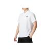 Puma Solid Color Letter Logo Print Loose Comfortable Short Sleeve Polo Shirt Men Tops White 690644-02