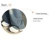 Trendy 2025 Girls' Autumn Sweatshirt & Jeans Set - Fashionable Two-Piece for Older Kids