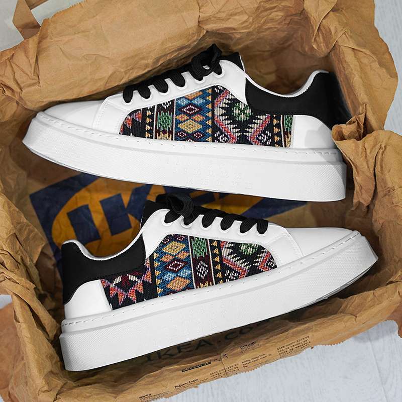 Men's Shoes Summer Viral Trends Sports Casual Board Shoes Breathable Platform Ins Trend Versatile Niche Tide Shoes