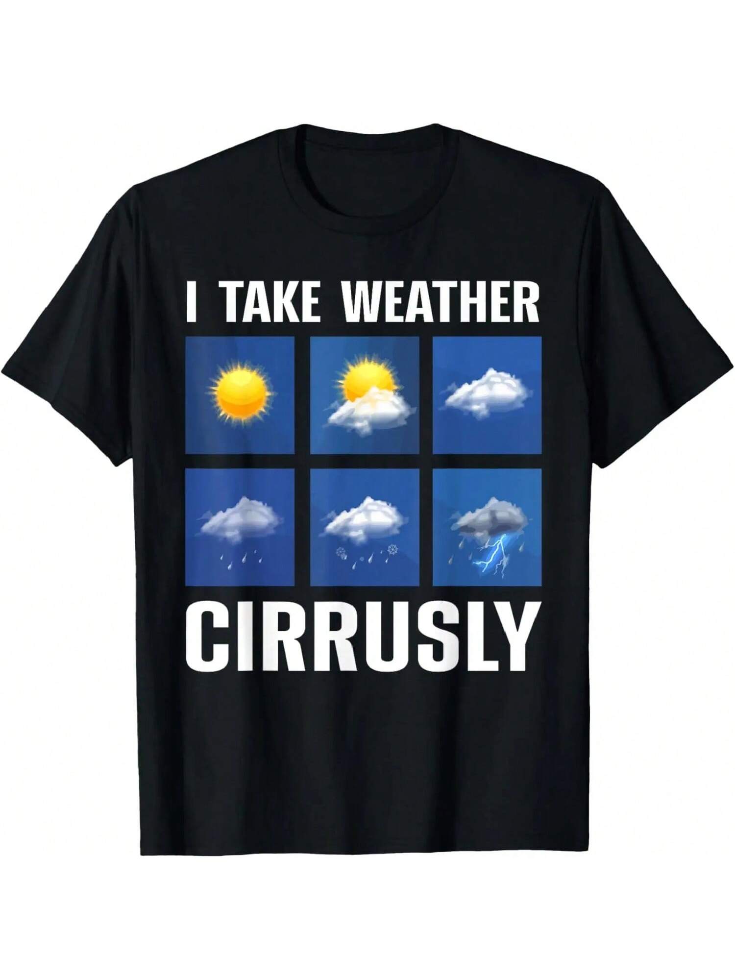 Cute Meteorologist For Men unisex Weather Meteorology Report T-Shirt S разноцветный