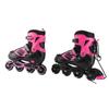 Adjustable Illuminating Inline Skates with Light Up Wheels for Kids and Youth Girls Boys Inline Skates