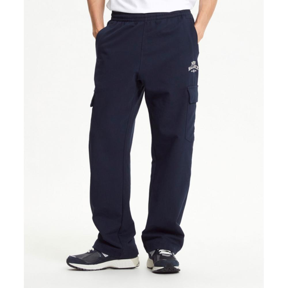 

New Balance Nbmle42823 Uni Bridge Graphic Wide Cargo Pants Navy 59 NAVY/S 075