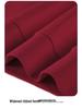 Felpa con cappuccio unisex in velluto rosso vino Anno del Cavallo: Stile Cinese Autunno/Inverno Ispirato allo Zodiaco