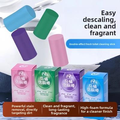 Toilet Cleaner, Descaling, Deodorizing and Fragrant Cleaning Stick, Toilet Cleaner Spirit, Bathroom Toilet Cleaning Magic Tool