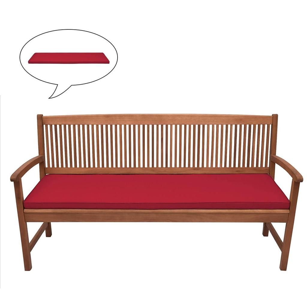 Poduszka na ławkę ogrodową na zewnątrz Wodoodporna tkanina 3-osobowa Poduszka na huśtawkę ogrodową Wygodna i trwała