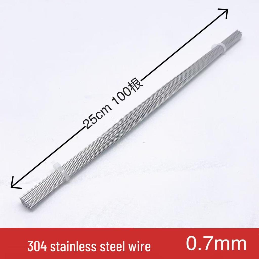 304 Stainless Steel 0.7mm Straight Tie Wire for DIY and Outdoor Binding