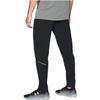 Under Armour Logo Print Elastic Waistband Tapered Knit Sports Pants Men pants Black 1279796-001