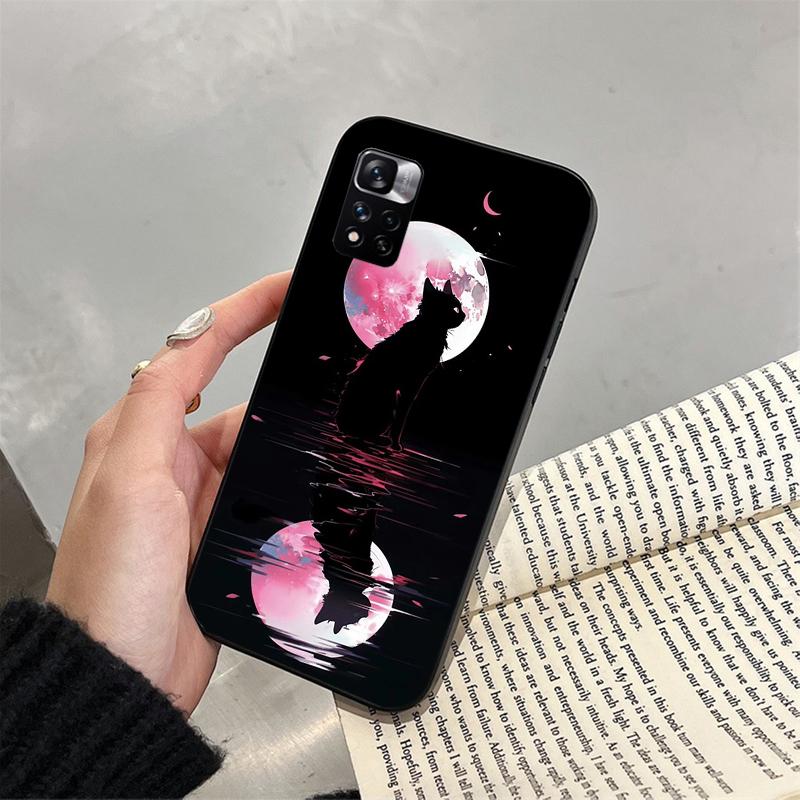 Lovely Cat Funda Phone Case For Xiaomi Redmi note 14 Pro 14 13 12 11 10 Pro 14S 12S 11S Redmi 14C 13C 10