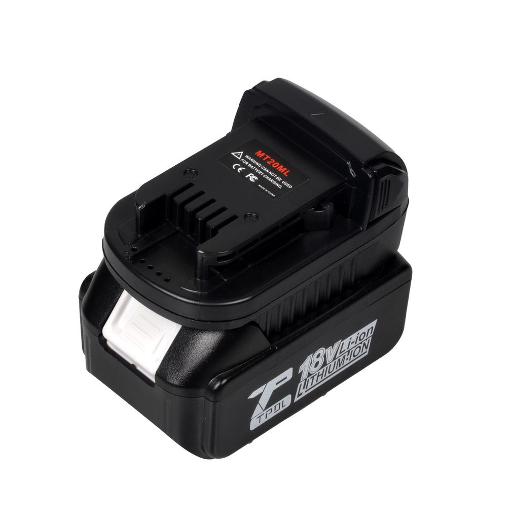Compatible with 18-20V Lithium Batteries: DeWalt, Makita, Milwaukee, Craftsman, Ryobi, Bosch, Black & Decker