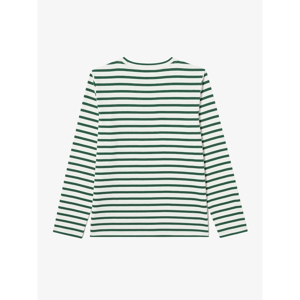 Lacoste Femei S STripe Mânecă Lungă Tricou Tf821e 54n 132 q2nTf821e 54n132