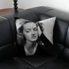 B-Bette D-Davis Actress Pillow Case Anti-Dustmite Pillowcase Invisible Zipper Silky Short Plush Sofa Cushion Cover