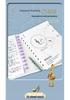 Detachable Mushroom Button Music Score Binder - Anti-Reverse, Three-Sided Sealed Document Folder