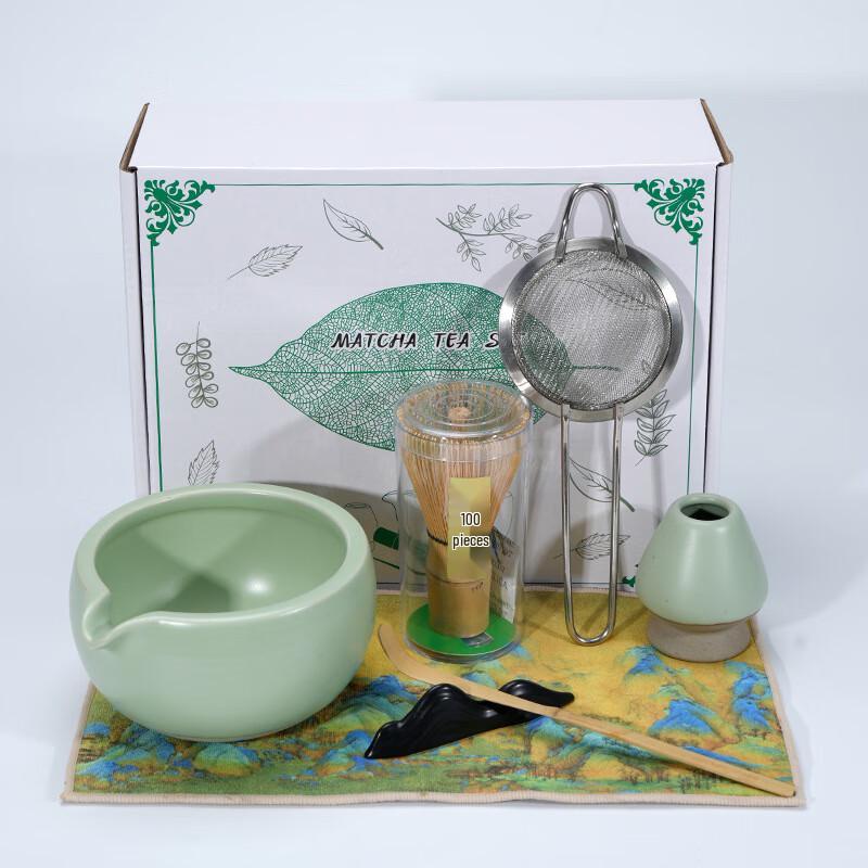 Japanese Ceramic Matcha Tea Set