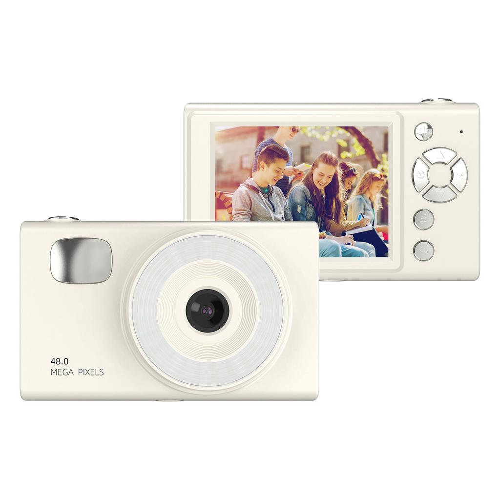 1080P Digital Camera Digital Video Camera 48MP 2.8 Inch Screen Auto   16X Zoom Built-in LED Fill Light for Teens Students Friends
