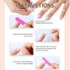 Square Press On Nail Cats Eye Fake Nail with Busher Design Full Cover Glues On Nail Glossy Acrylic Nail Artificial Nai
