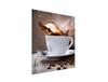 GLASS CUTTING BOARD 45x52 Coffee