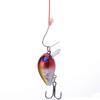 10PCS with 3D  Eyes Fishing Crankbaits 3cm/1.6g Fishing Lures Durable Hard Baits  Saltwater Fishing
