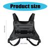 Waterproofs Fishing Chest Bag Outdoor Sports Running Vest Backpacks Outdoor Travel Vest Bag Front Chest Pack Enduring